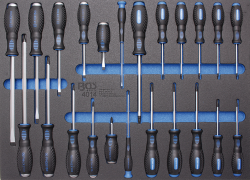 Tournevis plat + cruciforme + Torx, Module servante d'atelier 3/3