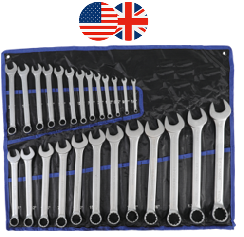 Coffret d'outils en pouce, 192 pcs.