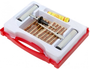 Kit De Réparation De Pneus Tubeless 3 Outils – Pour Voiture, Vélo, Remorque (réutilisable)